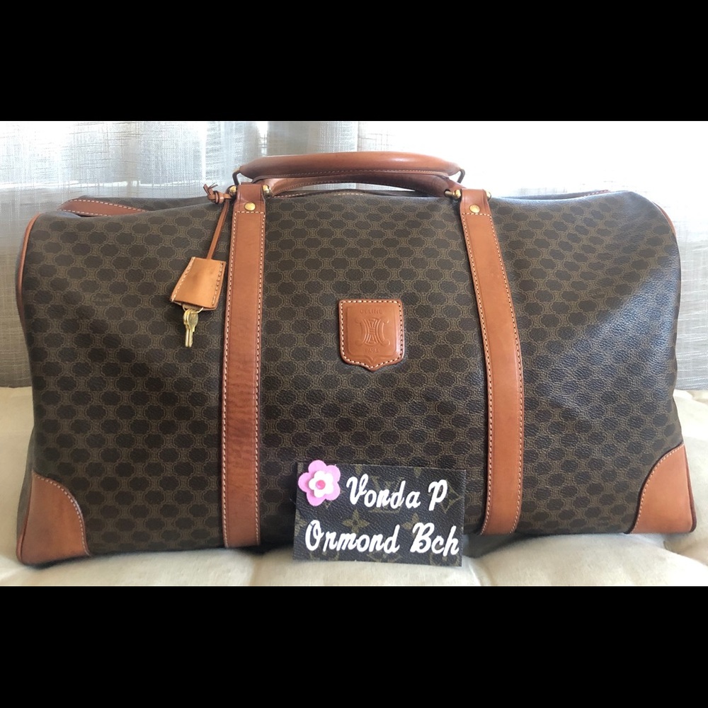 Celine Monogrammed Macadam duffle